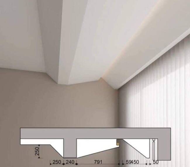 False Ceiling Partition